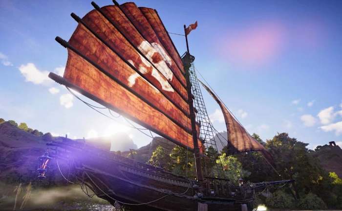 A Hulk ship in Ubisoft's Skull and Bones game.
